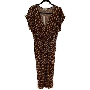 🛍️ G.I.L.I. Brown Jumpsuit w/ Black & White Ascents (NWT)